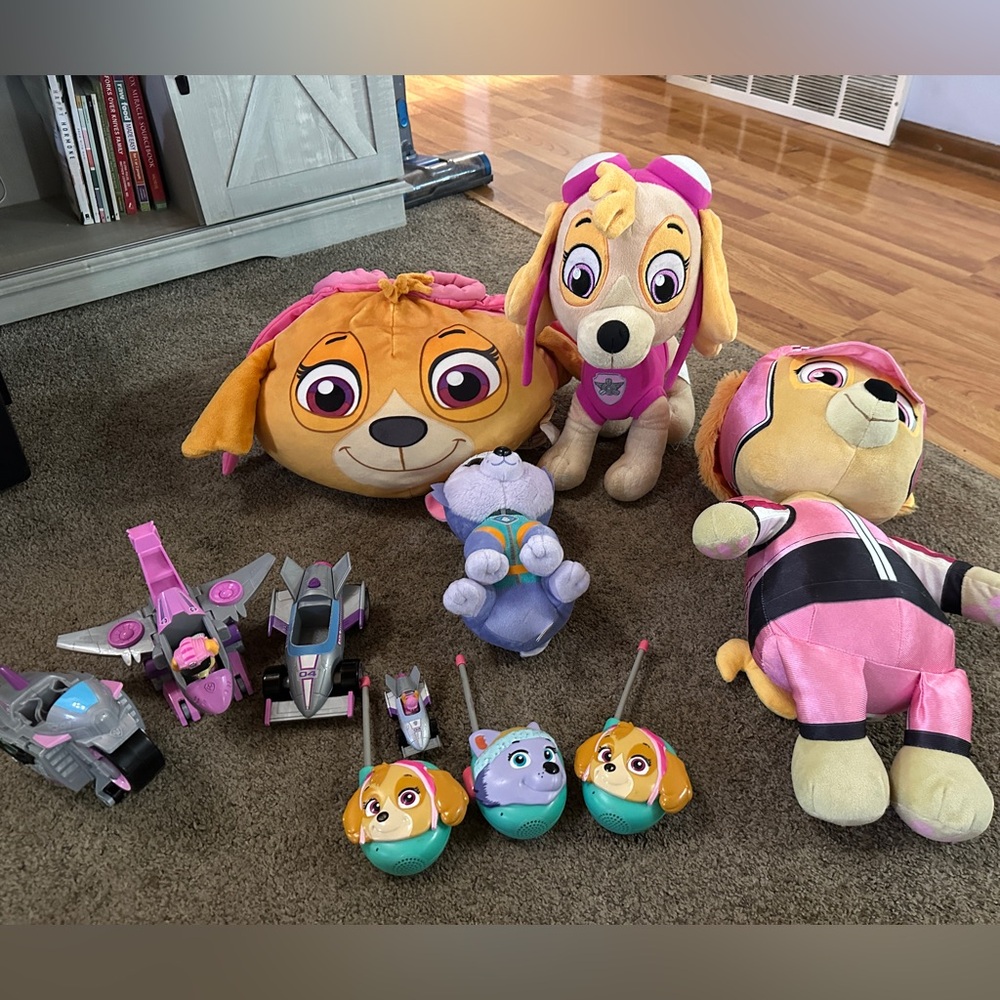 Paw Patrol Plush and Toy Set